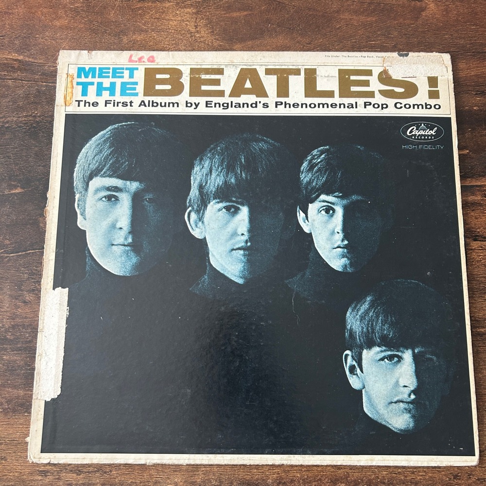 The Beatles Meet The Beatles Vinyl LP 12" T 2047 Capitol Records Fair Condition